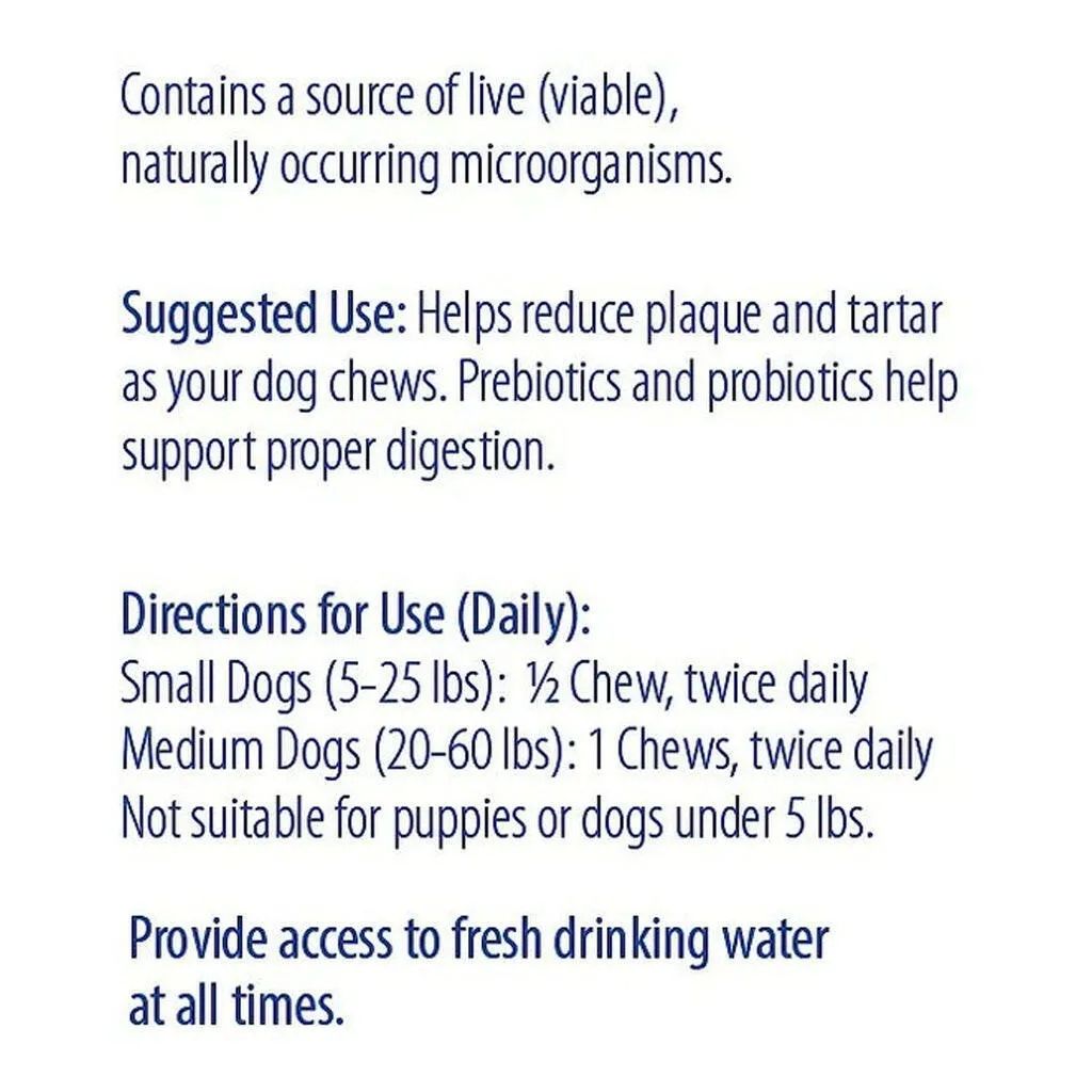 Probios Dental Chew Sticks for Dogs (13 count)