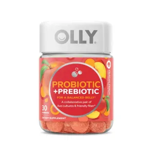 Probiotic   Prebiotic Peach 30 Count By Olly