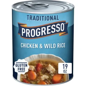 Progresso Traditional Chicken & Wild Rice Soup 19oz (BEST BY: NOV 2023)