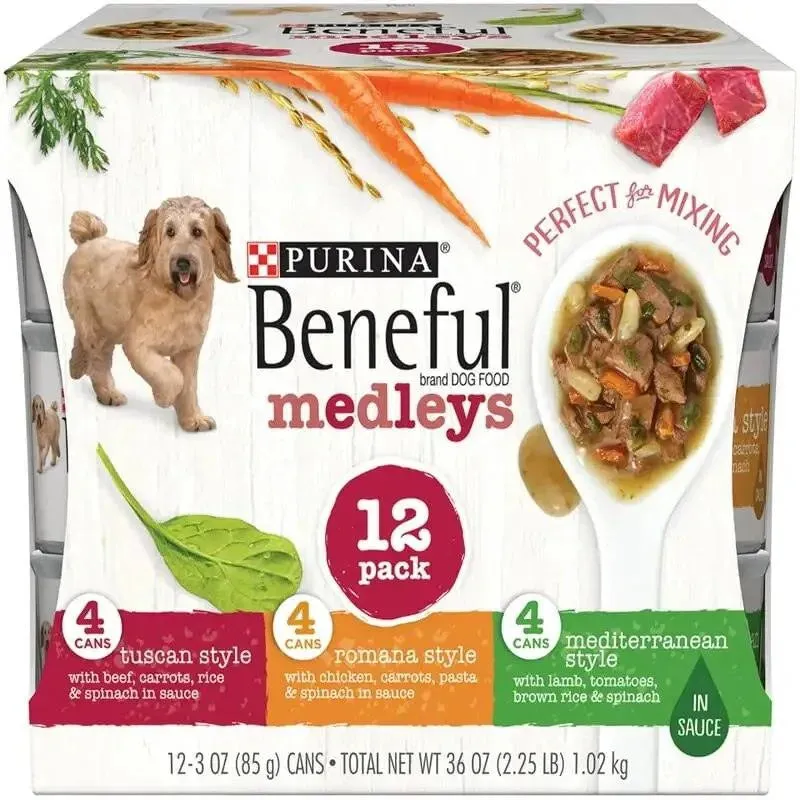 Purina Beneful Wet Dog Food 12 Pack