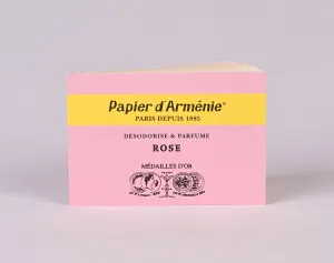 "La Rose" Incense Paper - Papier d'Armenie