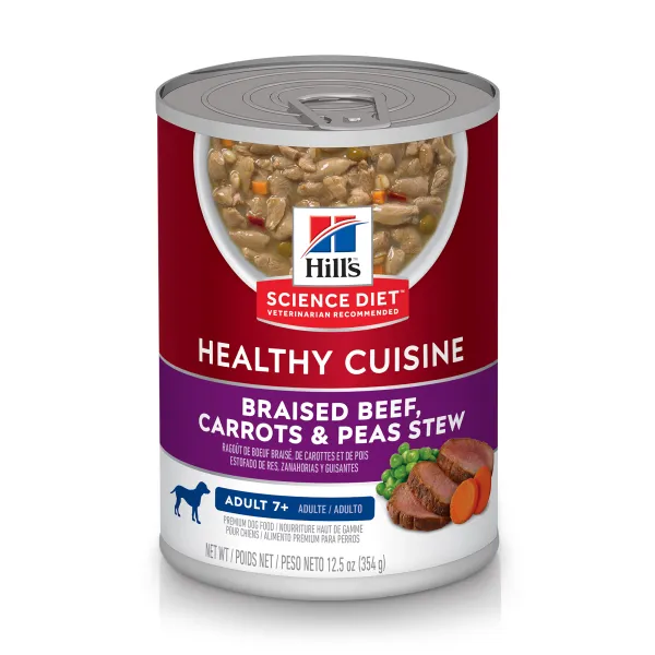 Science Diet Adult 7  Healthy Cuisine Beef Stew Wet Dog Food