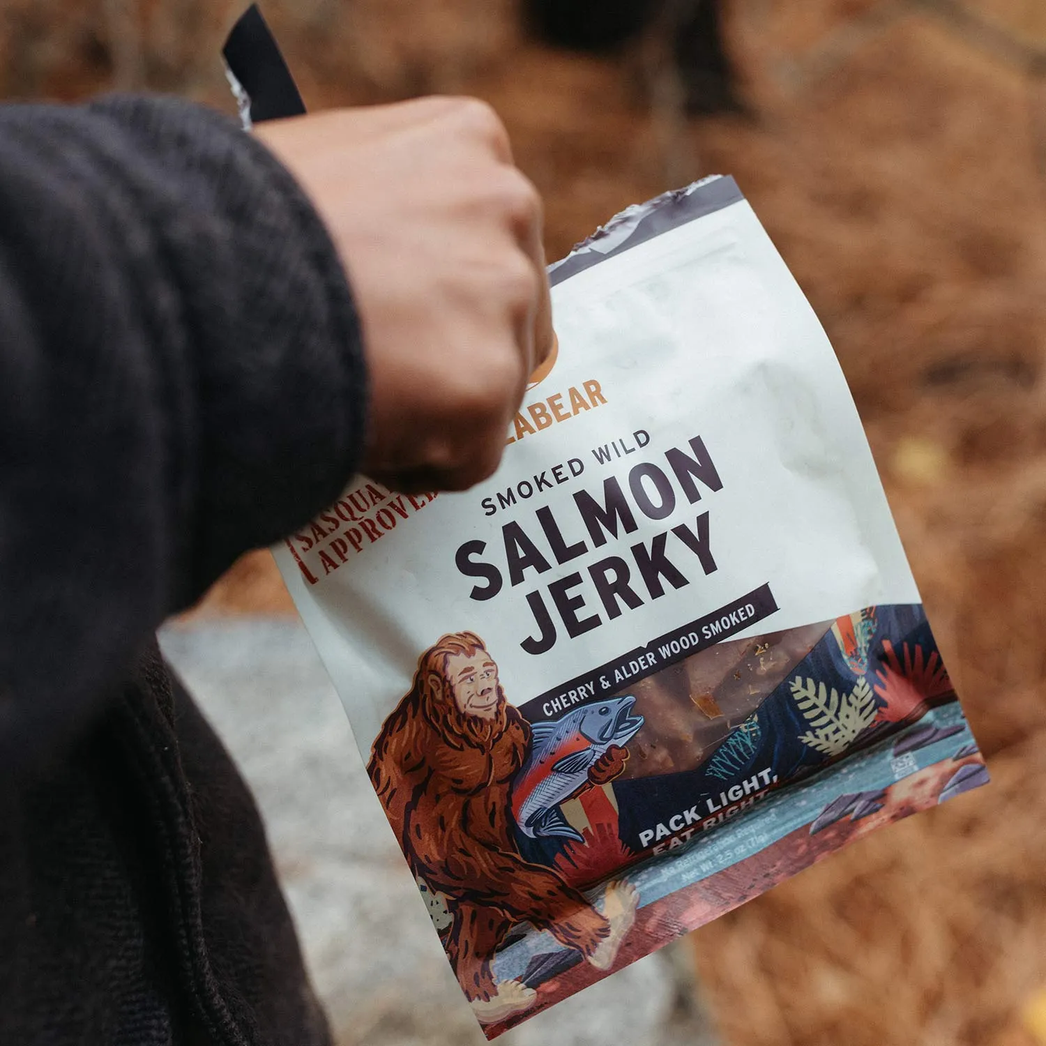 SeaBear - Sasquatch Approved Wild King Salmon Jerky