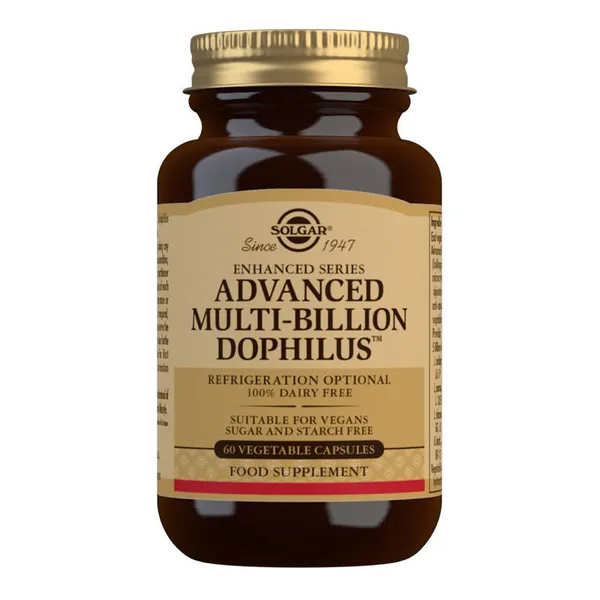 Solgar Advanced Multi-Billion Dophilus(R) (100% Dairy Free) Vegetable Capsules 60