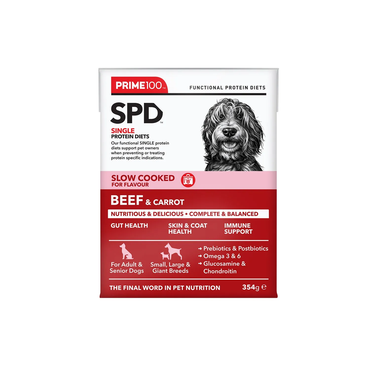 SPD™ Slow Cooked Beef & Carrot 354g