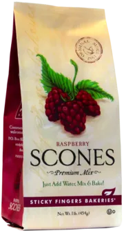 Sticky Fingers SCONE Mix RASPBERRY