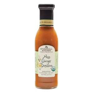 Stonewall Kitchen Organic Miso Ginger Dressing - 11oz