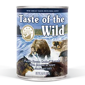 Taste of the Wild Pacific Stream Formula with Salmon in Gravy Wet Dog Food