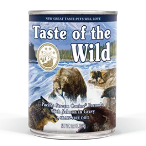 Taste of the Wild Pacific Stream Formula with Salmon in Gravy Wet Dog Food