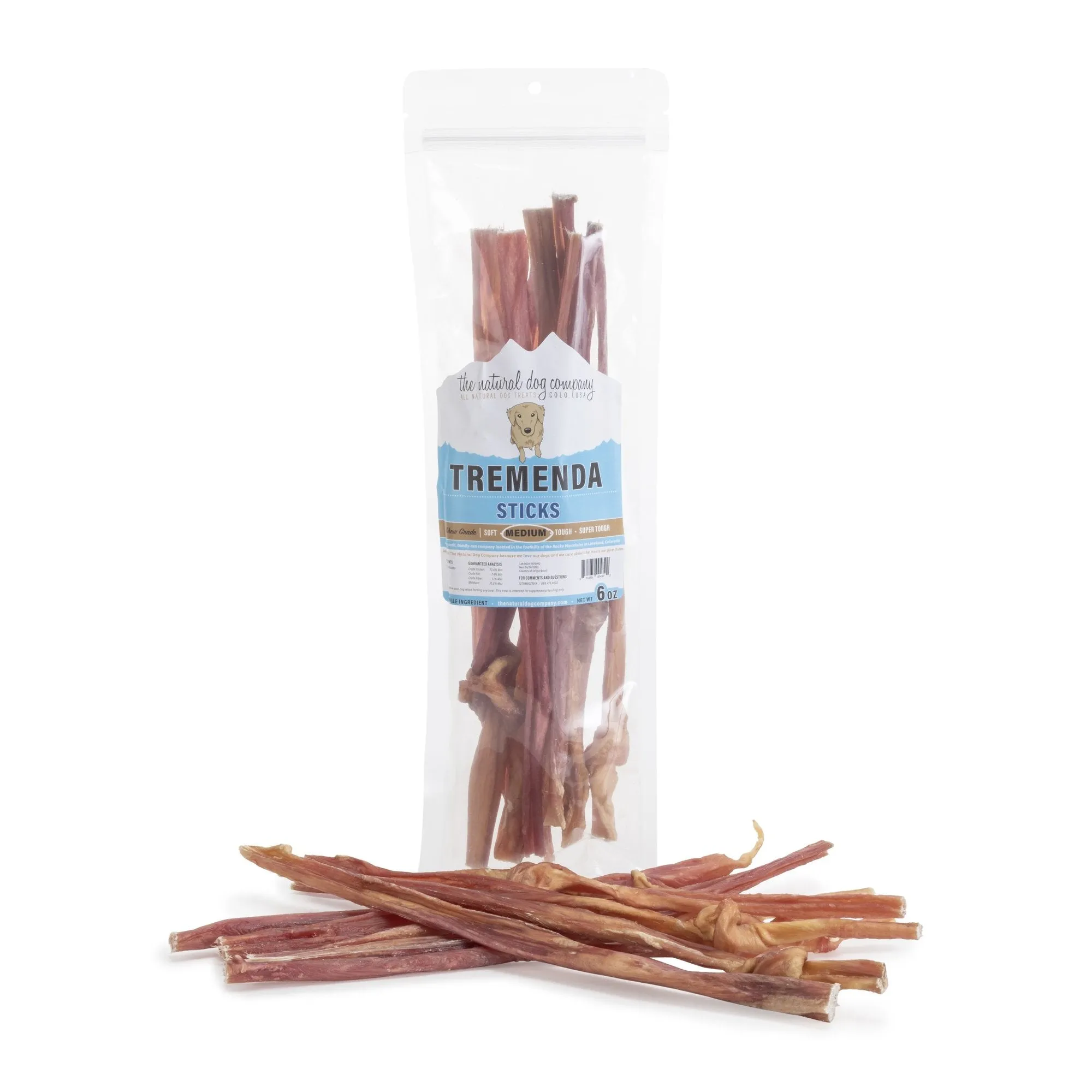 Tuesday's Natural Dog Company Tough Tremenda Sticks Dog Treat