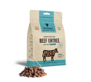 Vital Essentials Freeze-Dried Raw Mini Nibs Beef Entree