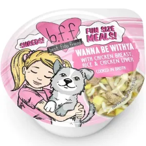 Weruva Bff Fun Size Meals I Wanna Be WithYa! 2.75-oz Cup Case of 12