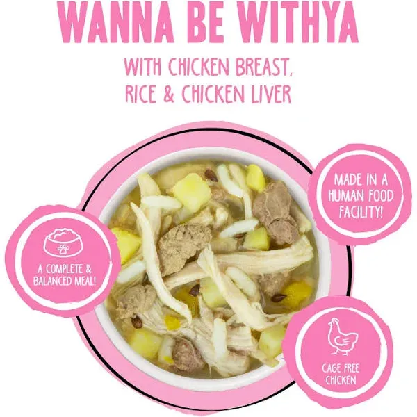 Weruva Bff Fun Size Meals I Wanna Be WithYa! 2.75-oz Cup Case of 12