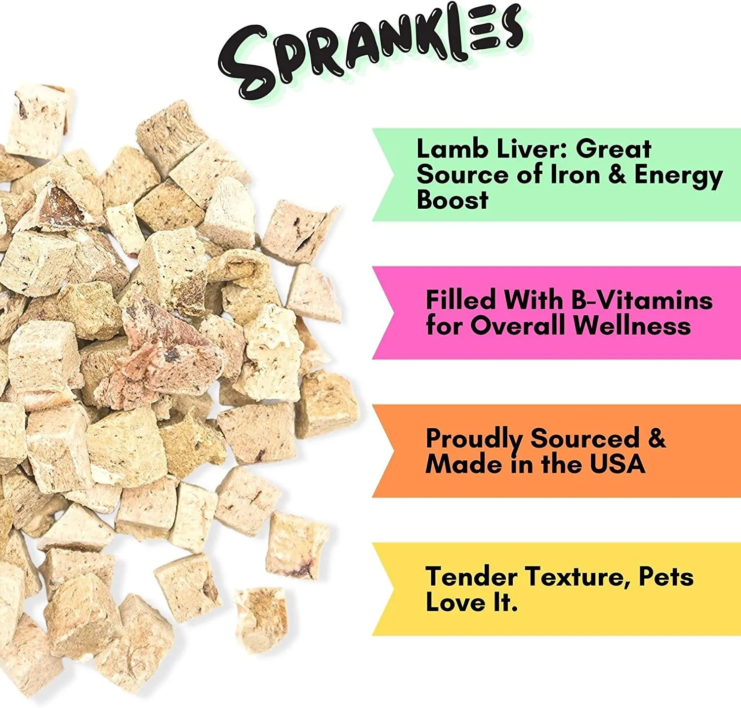 Wholesale Freeze Dried Lamb Liver Treats